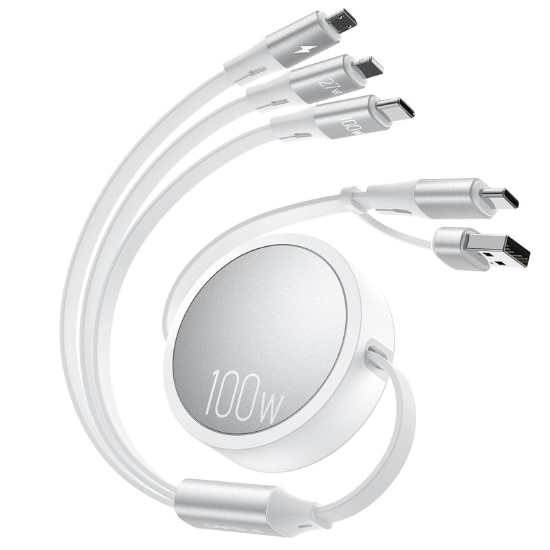 100W Multi Charging Cable, 6-in-1 USB C/A Fast Charger Cord gallery