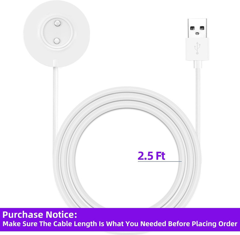 Only-12Mm Magnetic USB Rose Charger Cable, Replacement Charging Cord for Bluetoo gallery