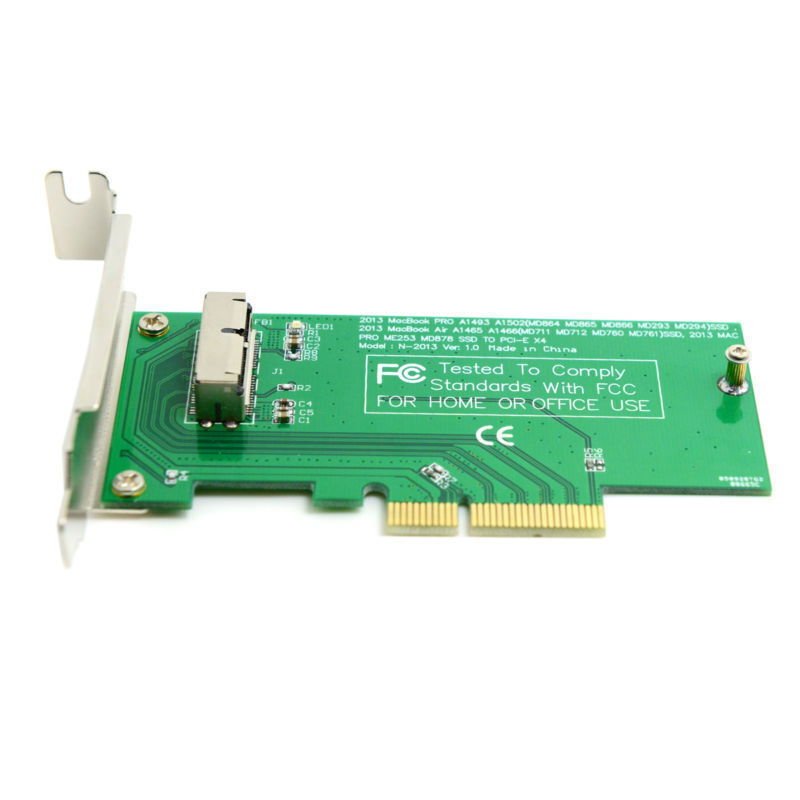 USA PCI Express PCI-E to 2013 Apple Macbook Pro Air SSD Card for A1493 A1465 gallery
