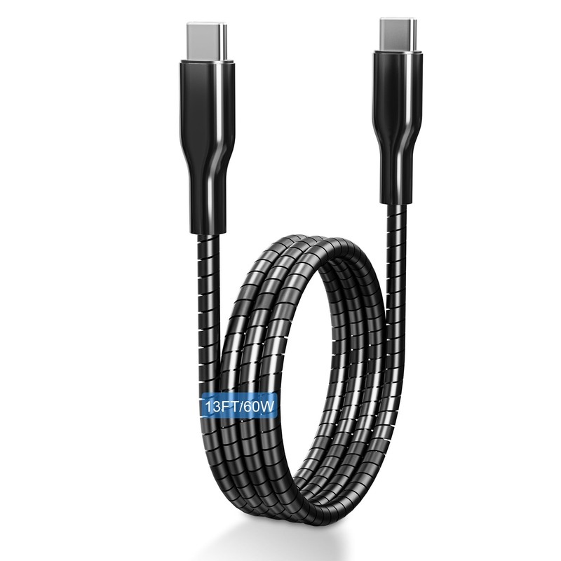 13FT USB to USB Cable, Cat/Dog Chew Proof Charger Cord, Long Metal Braided US...