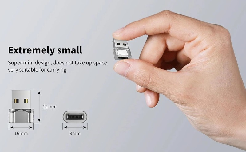 5-Pack USB C Female to USB Male Adapter Charger Converter to Multiple Devices gallery