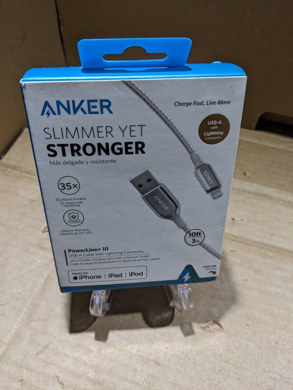 Anker PowerLine+ III USB-A Cable W/ Connector – NEW