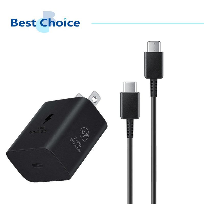Original Samsung 25W PD Power Adapter with USB C Cable【T2510】for Z Fold7/Flip7
