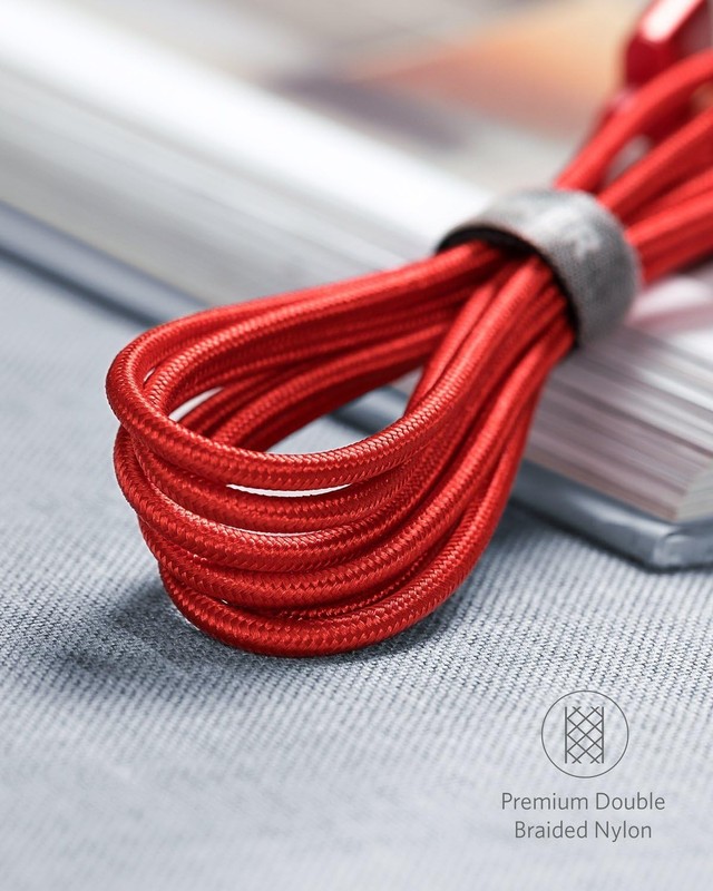 USB Type C Cable Anker 2-Pack 6 Ft Premium Nylon USB-C to USB-A Fast Charging gallery