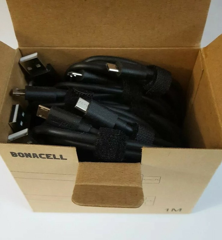 Lot of 6 Bonacell Micro USB Cable 3ft Premium Android Cable 2.0 A Male/Micro B17 gallery