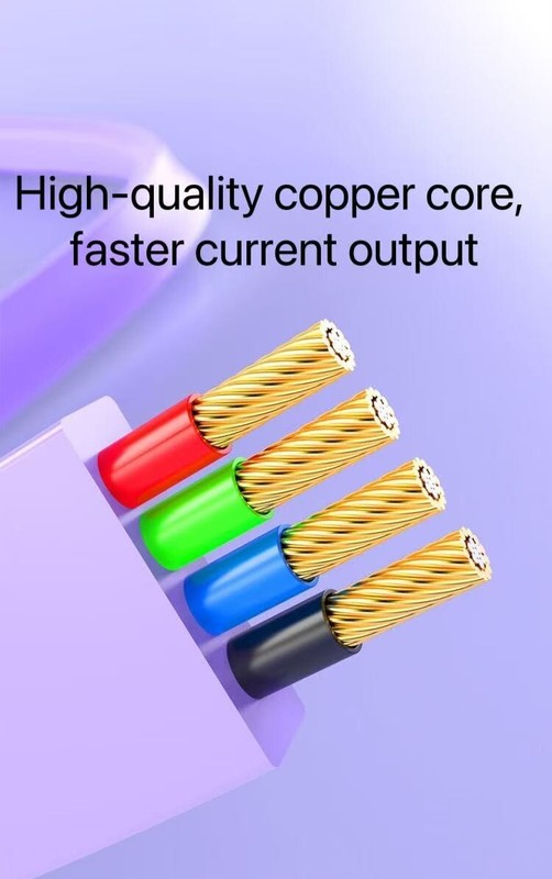 120W 3 in 1 Type C 6A Elastically Fast Charging Cable Cell Phone Charger Cord gallery