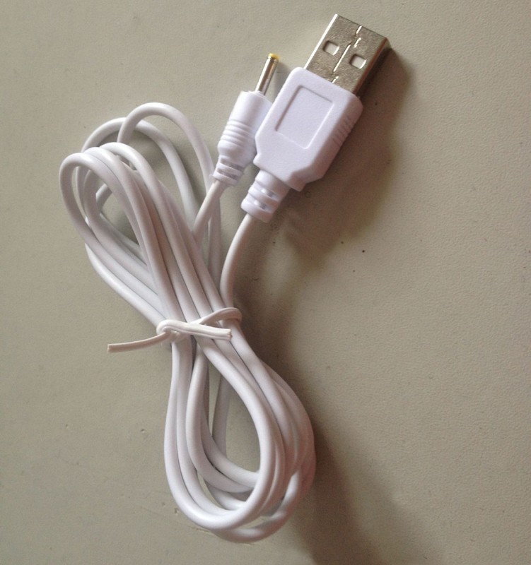 USB A Type Port To DC Jack 2.5X0.7mm Male Power Adapter Connector Cord Cable gallery