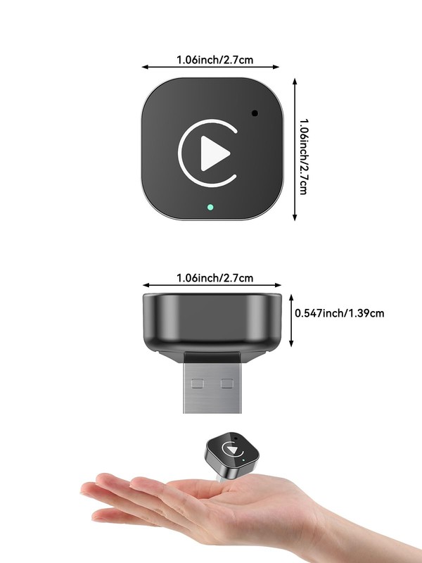Wireless CarPlay & Android Auto Adapter, 2-in-1 Wireless CarPlay Adapter for ... gallery