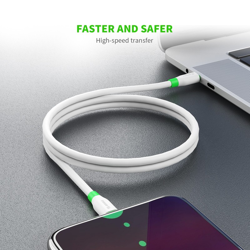 Esoulk 4ft C to C Cable Type C Fast Charging, Compatible for MacBook Air iPad gallery