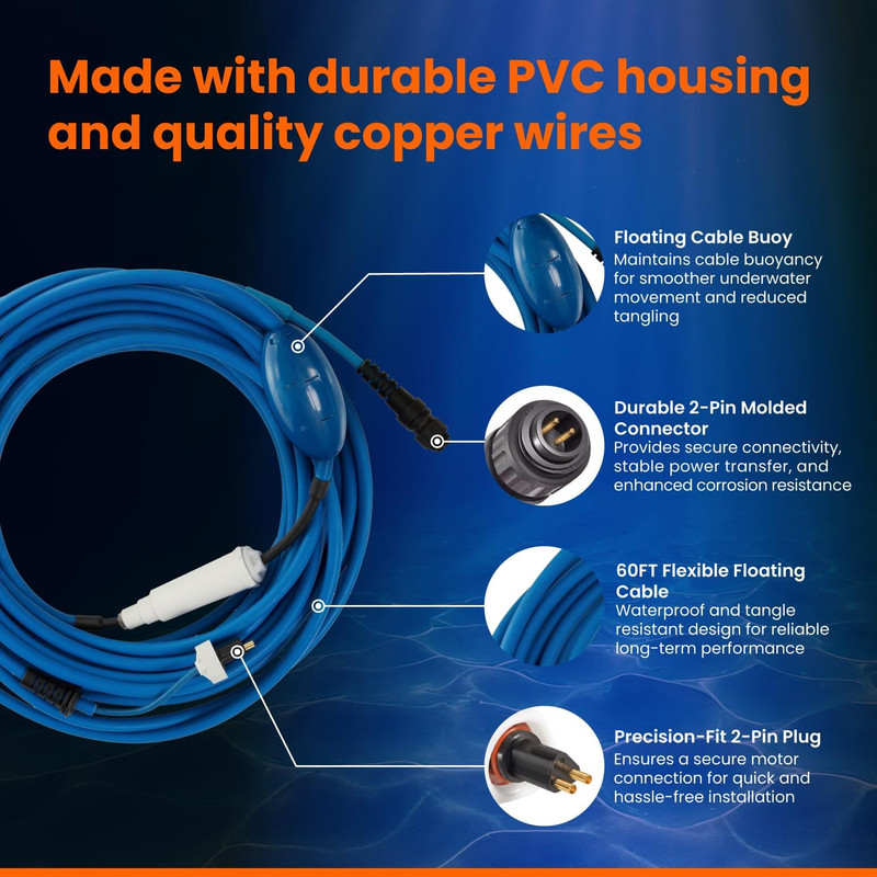 9995884 60Ft Cable, Only Compatible With: S100, Echo, Saturn, Cayman, Nautilus C gallery