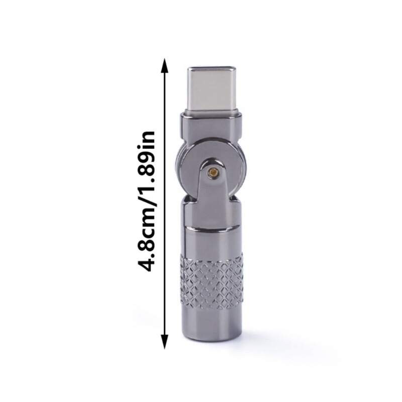Right Angle USB Adapter 90 Degree Type C Male to Type C Female Connectors gallery