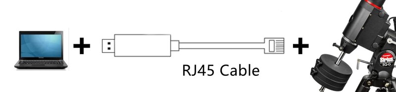 RJ45 Control Cable for Skywatcher and Orion Mount, for Heq5 pro, Azeq5, Azeq6... gallery