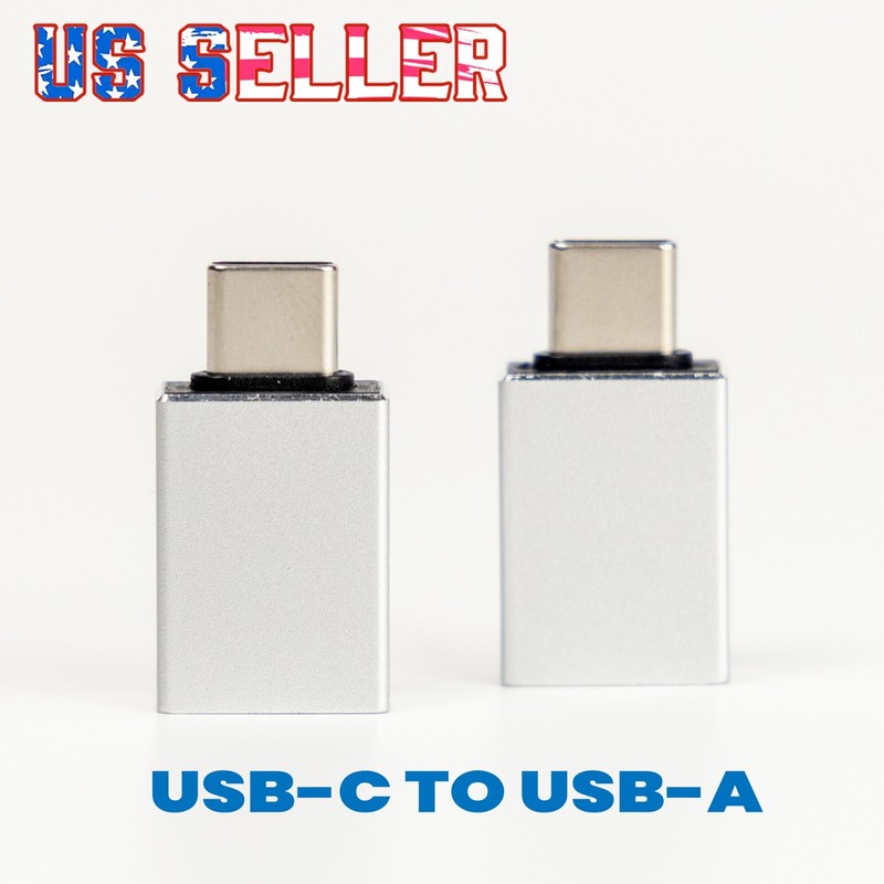 USB-C 3.2 Male to USB A Female Data Adapter Converter OTG Type C Android Phone