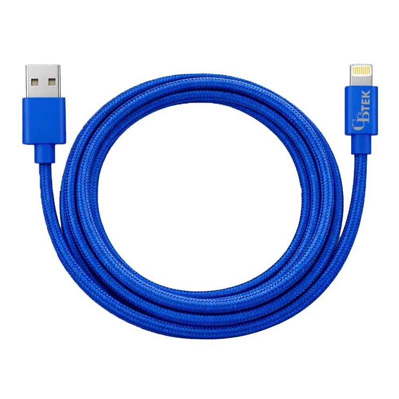 CBTEK iPhone MFI Certified 6ft Charging Cables - Lightning USB gallery