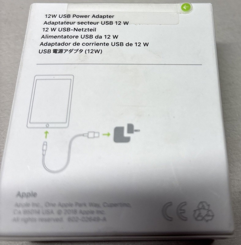 Original Genuine Apple 12W USB Power Adapter Wall Charger For Apple Great Gift gallery