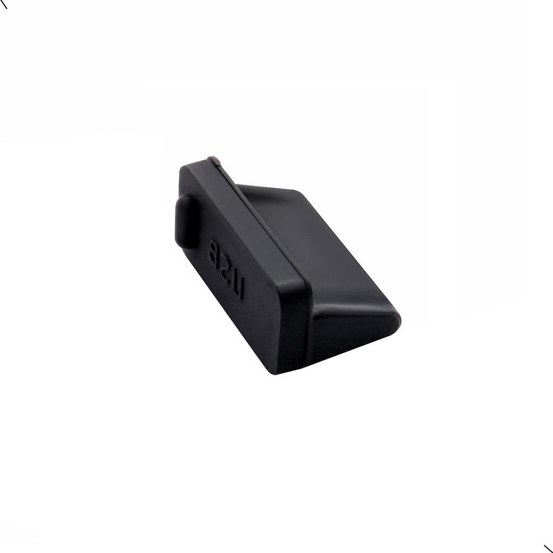 30 Pcs Silicone USB Cap Port Cover Anti Dust Protector for Female End Black gallery