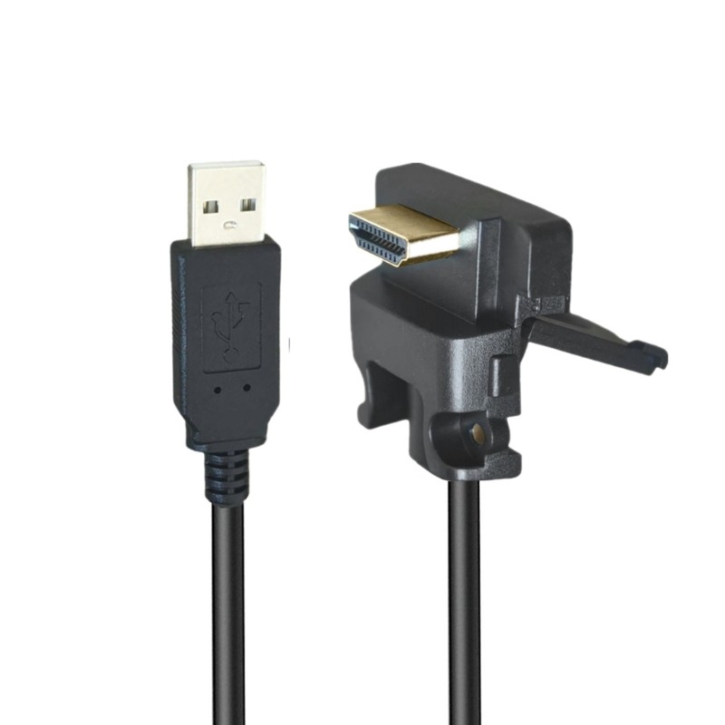2M USB A Male HDTV Angled Data Cable For IPP3320 IPP350 ISS250 POS Machine gallery