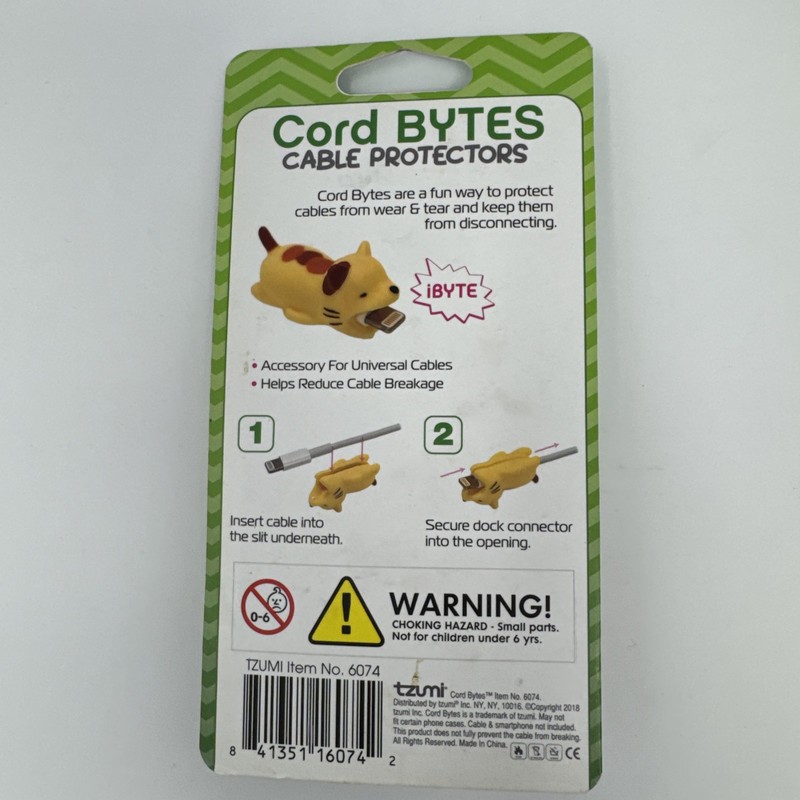 Cord Bytes Cable Protectors 2pk Alligator and Shark gallery