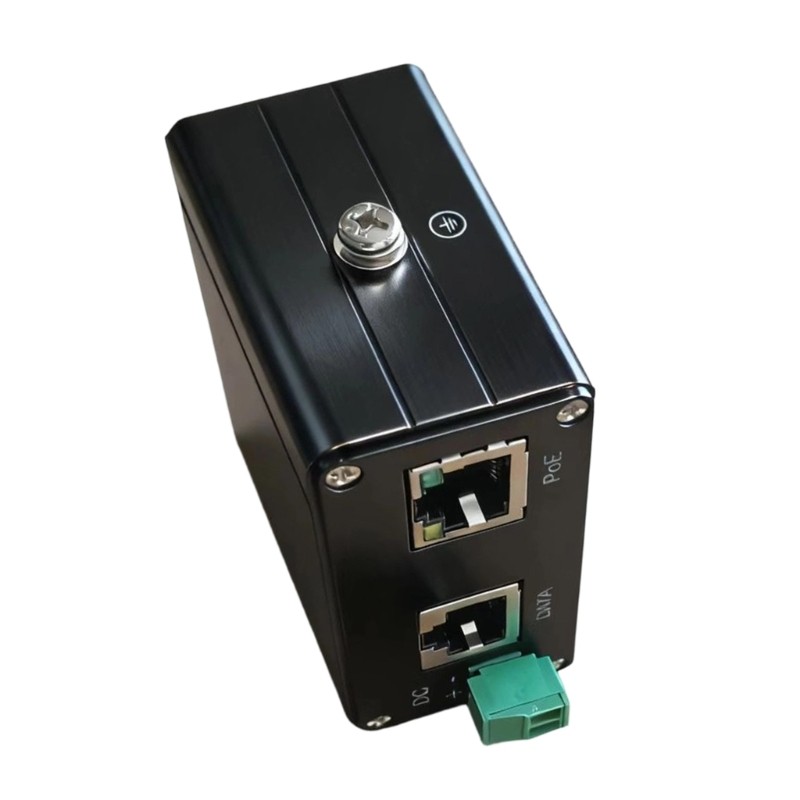 Mountable 2.5G PoE Injector With Wide Temperature Ranges 40C To 85C Natural Cool gallery