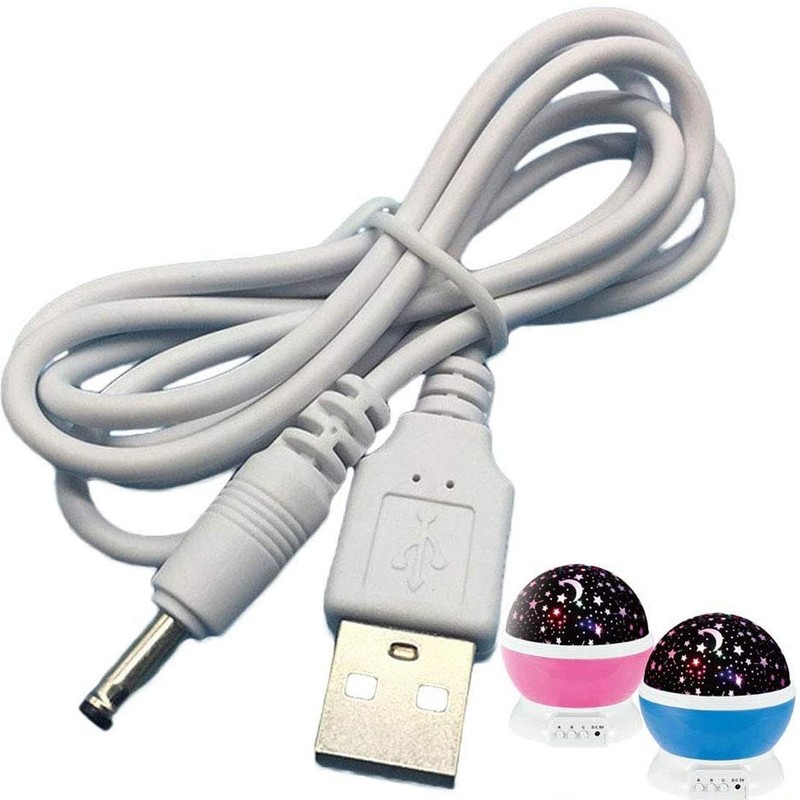 USB Charging Cable for Constellation Night Light,Baby Kids Lamp,Moon Star Sky...