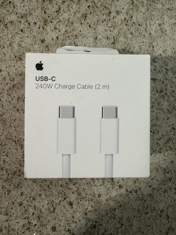 Lot Of 35!! Apple – 240W USB-C 2M Woven Charge Cable (MYQT3AM/A)