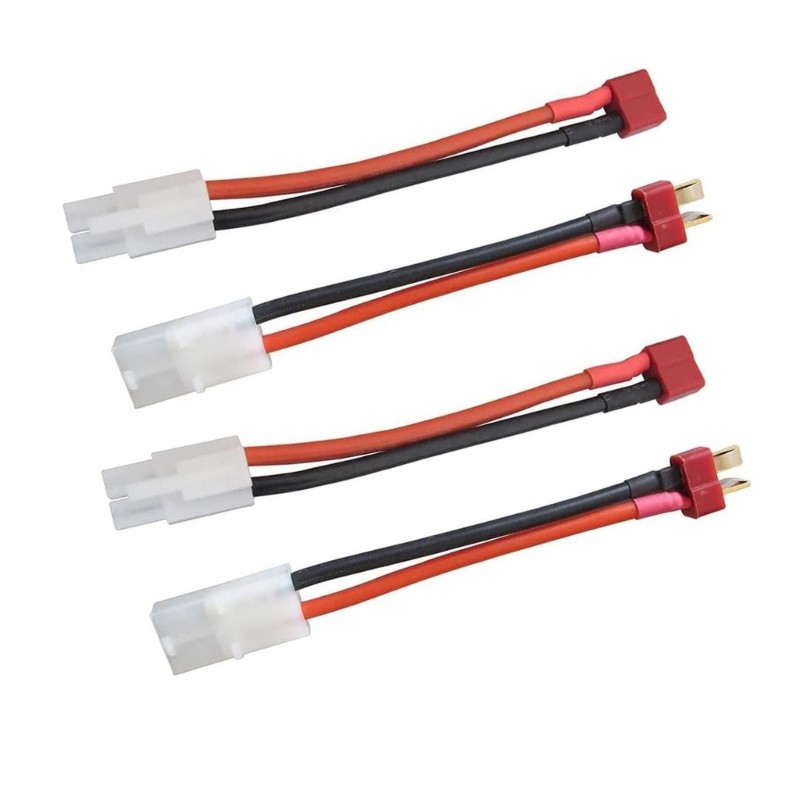 14AWG Silicone Charging Cable T Plug Connector Remote Control Electric Model Car gallery
