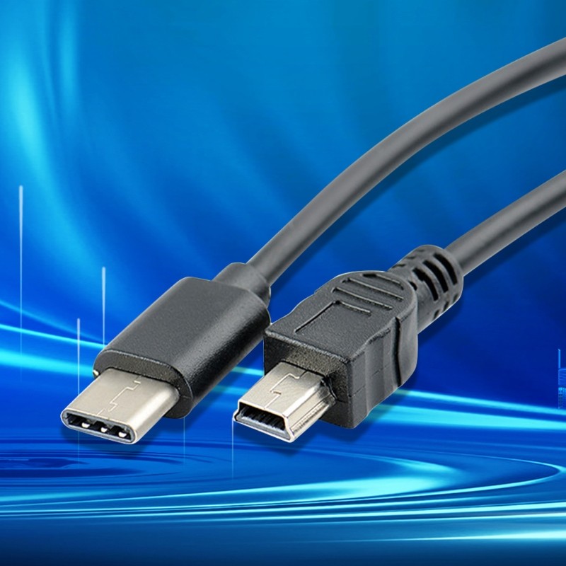 30cm Type C to Mini USB Camera USB Cables OTG Copy Conversion Cable gallery