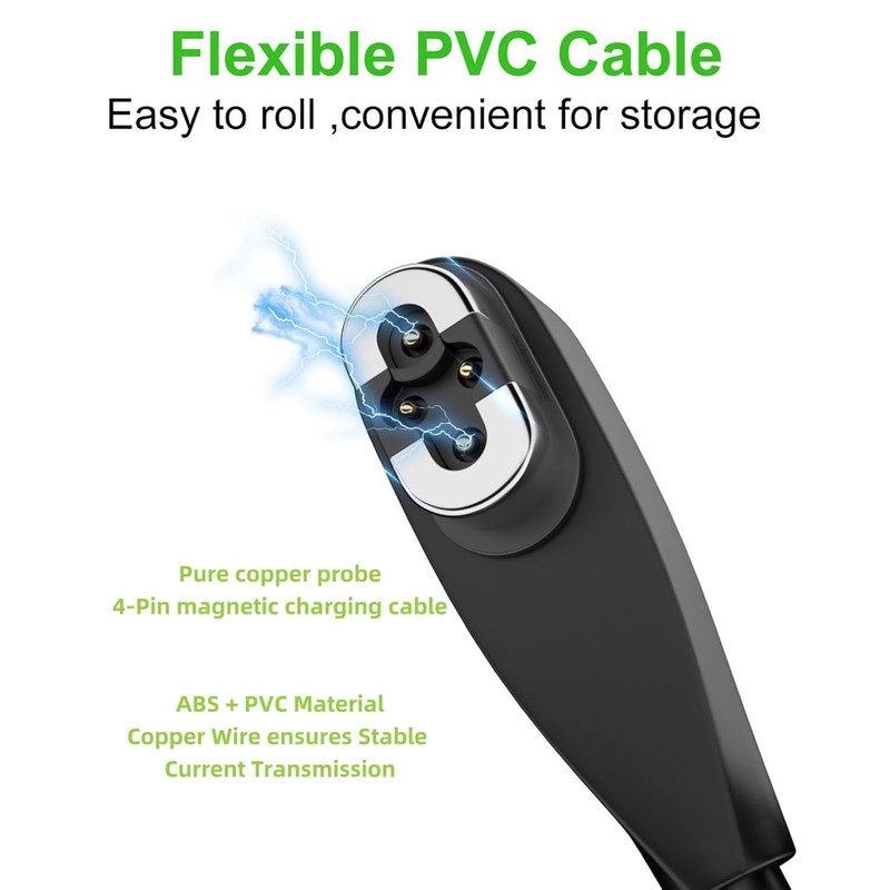 Shokz Openswim Pro S710 2-Pack Magnetic Charging Cable Type-C to 4Pin 3.3 Ft gallery