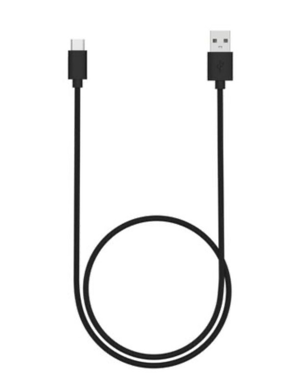 Type-C Charger to USB-A Cable Black (4 FEET LONG!!) gallery