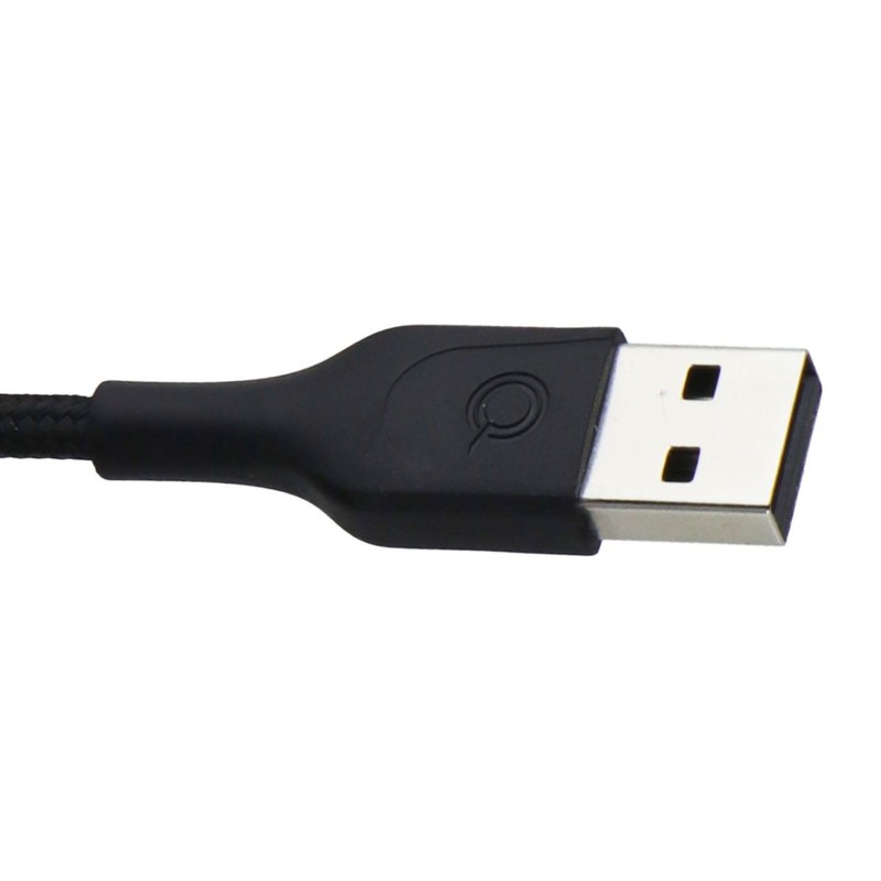 Quikcell 6FT USB-A to Micro USB, USB-C & 8-Pin Charging Cable - Black gallery