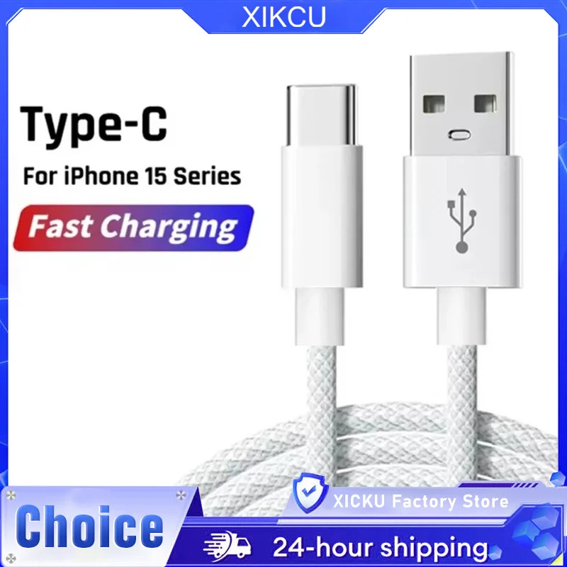 30W USB A to iPhone 17 Cable USB A to Type C Fast Charging Cable…