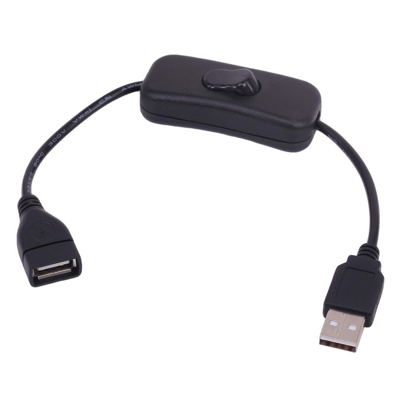 USB Cable with Switch, Yeebline 3-Pack USB Male to Female Extension Cord Inli... gallery
