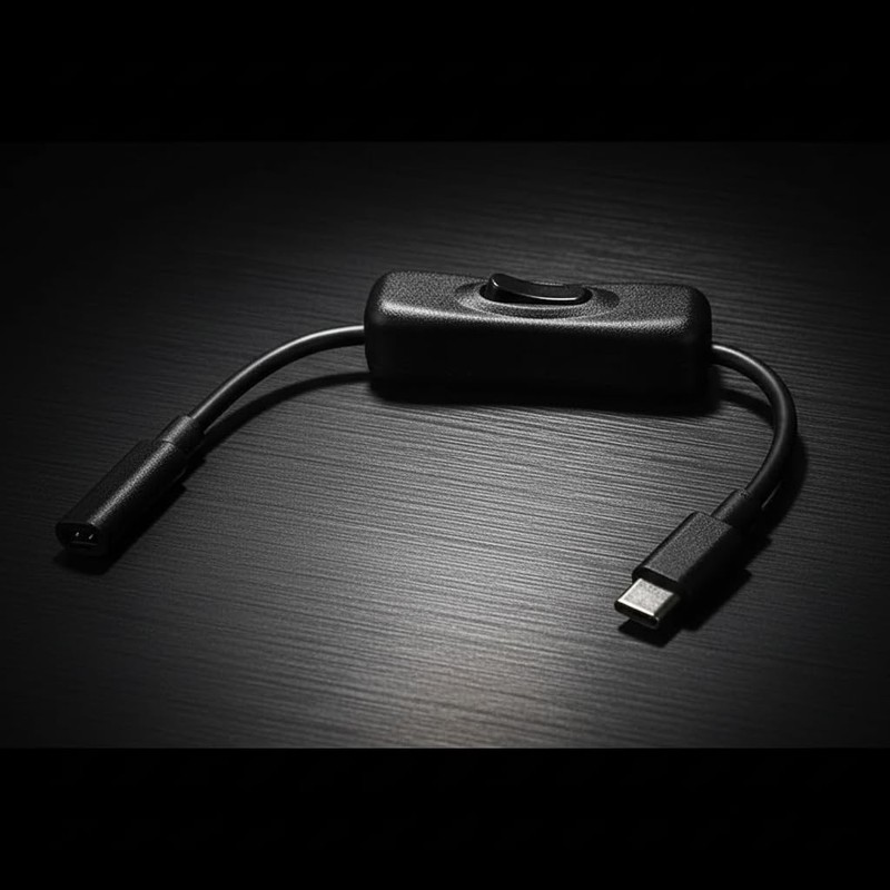 Usb-Extension Cable with Inline On/Off Switch - 0.65 foot (7.87 inches) Power... gallery