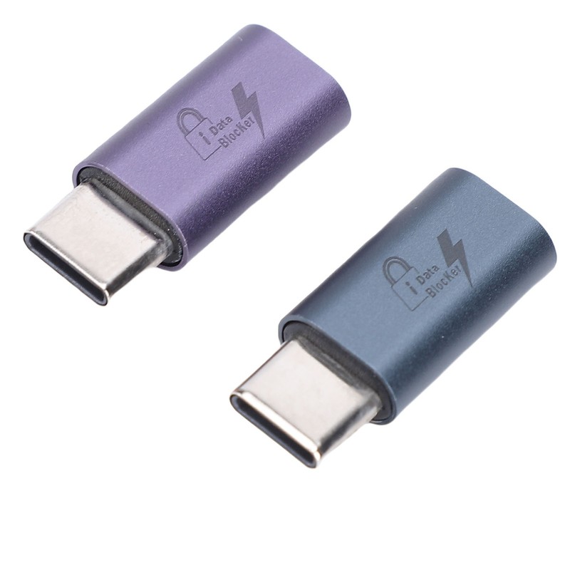 2PCS USB C To C Data Blocker For Enhanced Security In Public Charging EBGM gallery