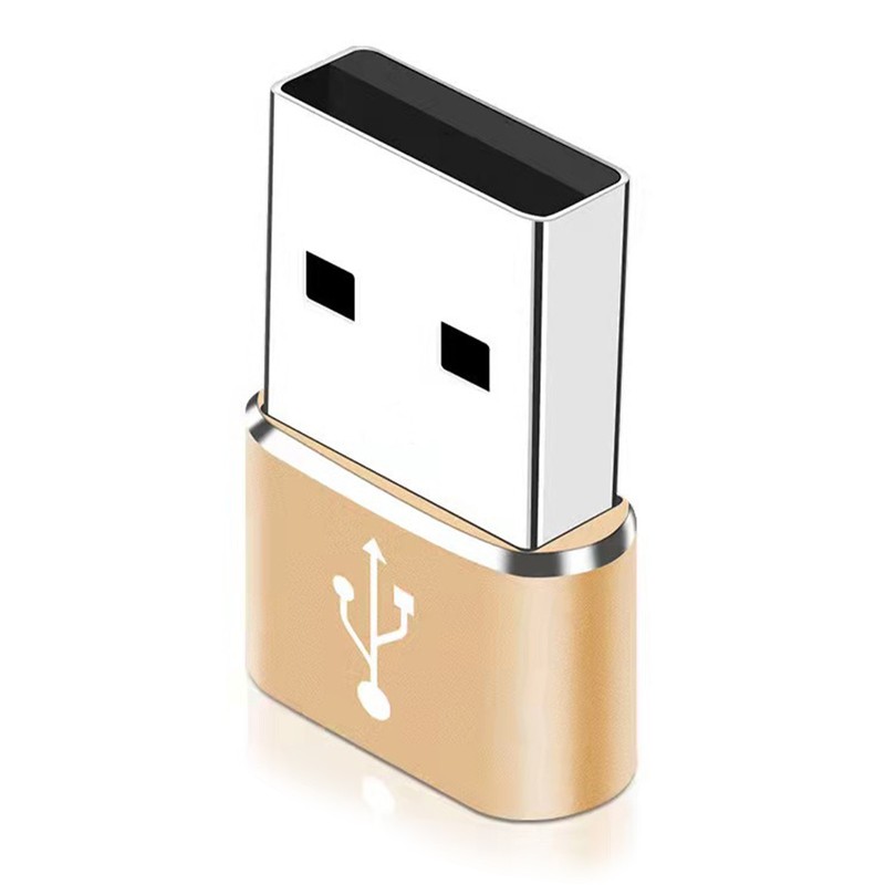 Plug & Play USB3.0 Interface Type-A Male to Type-C Female Mini Adapter Connector