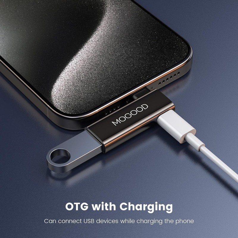 2-in-1 USB C Adapter: Data & Charge Simultaneously gallery