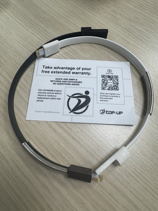 USB-C Bracelet Charger for iPhone/Galaxy–2-Pack-Ships free, No Fees ✅ gallery