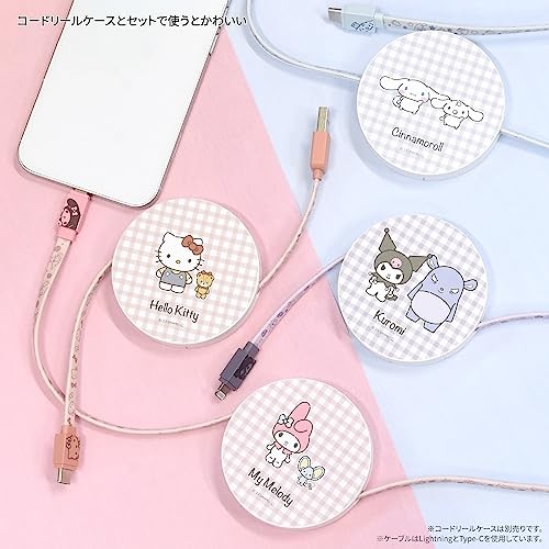 Gourmandise Sanrio Characters USB Type-C Cable Kuromi SANG-304KU gallery