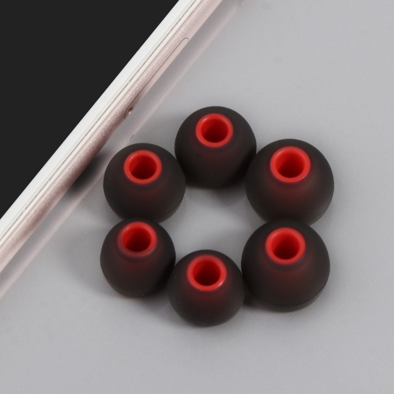 3.8mm Silicone Ear Pads for in-Ear Headphones Silicone Eartips / Ear sleeves gallery