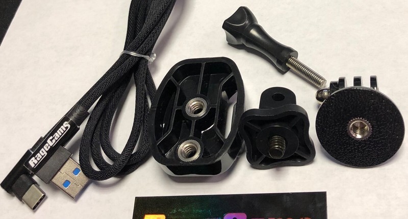 Right Angle USB Power Charger Data Cable Cord+Tripod For Gopro Hero11 Hero10 5-9