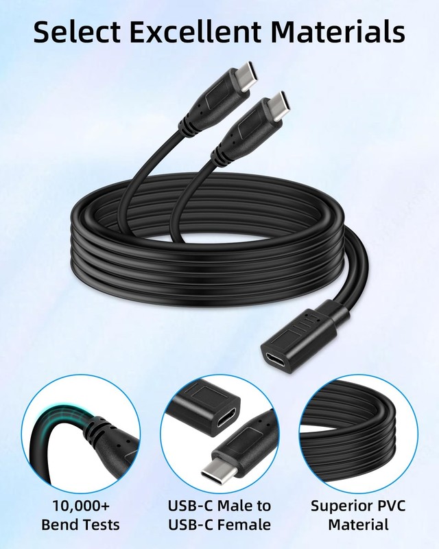 USB C Splitter Charging Cable, USB Type C 1 Female to 2 Male Y Splitter Exten... gallery