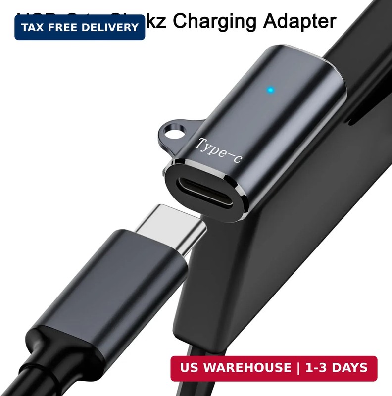 Jadebones 2 Pack USB C Magnetic Charger Adapter for AfterShokz Headphones, Type gallery