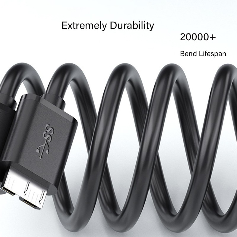 Micro USB 3.0 Cable High Speed Data SYNC For HDD External Hard Drive LOT gallery