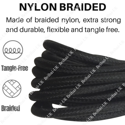 5Pack 10Ft Braided USB Charging Cable Lot For iPhone 12 11 8 7 Plus Charger Cord gallery