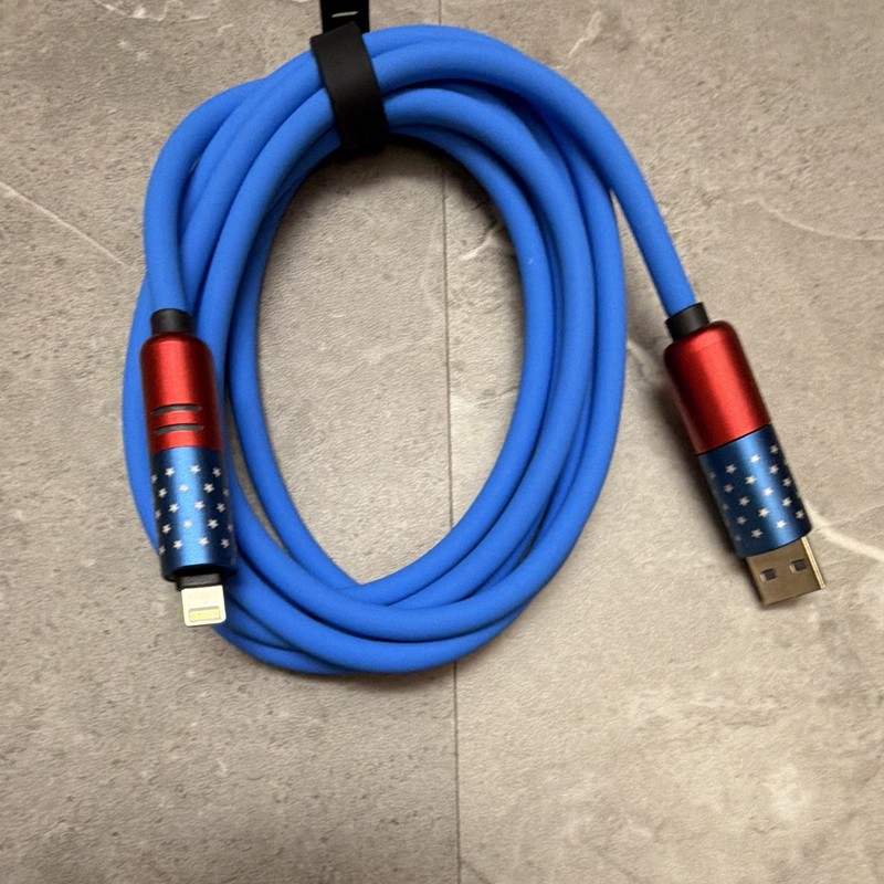 240W 4-in-1 USB-A to Lightnin and USB-C to USB-C High Speed Heavy Duty Cable gallery