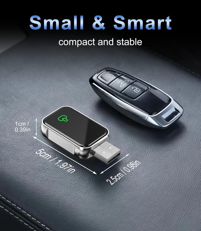 Wireless CarPlay Adapter for Apple iPhone & Android Auto - 2-in-1 Fast & Stab... gallery