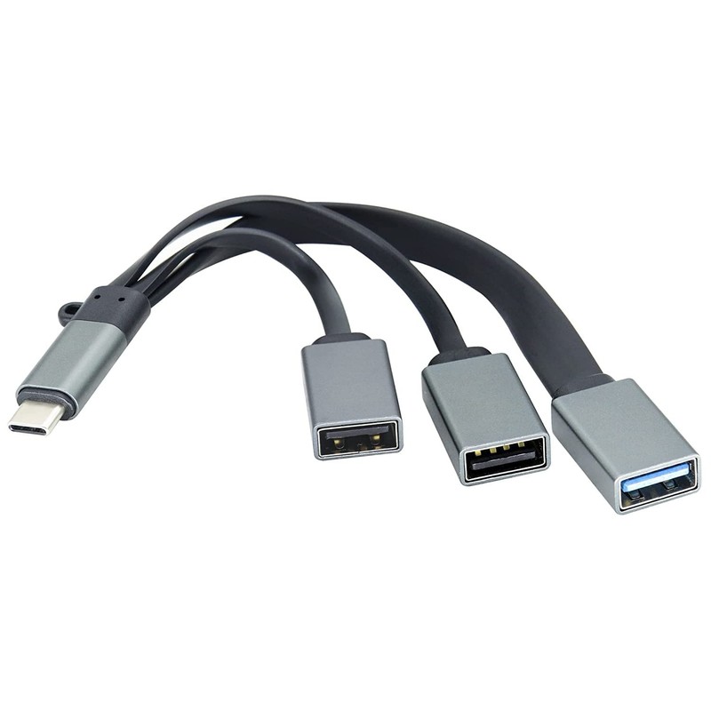 zdyCGTime USB C Splitter Type c Male to 3 A Female C 3