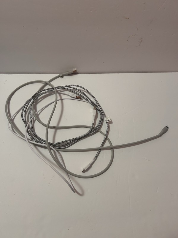 Set Of 3 iPhone Chargers White Cords USB Cord Plug Into Wall Apple Devices