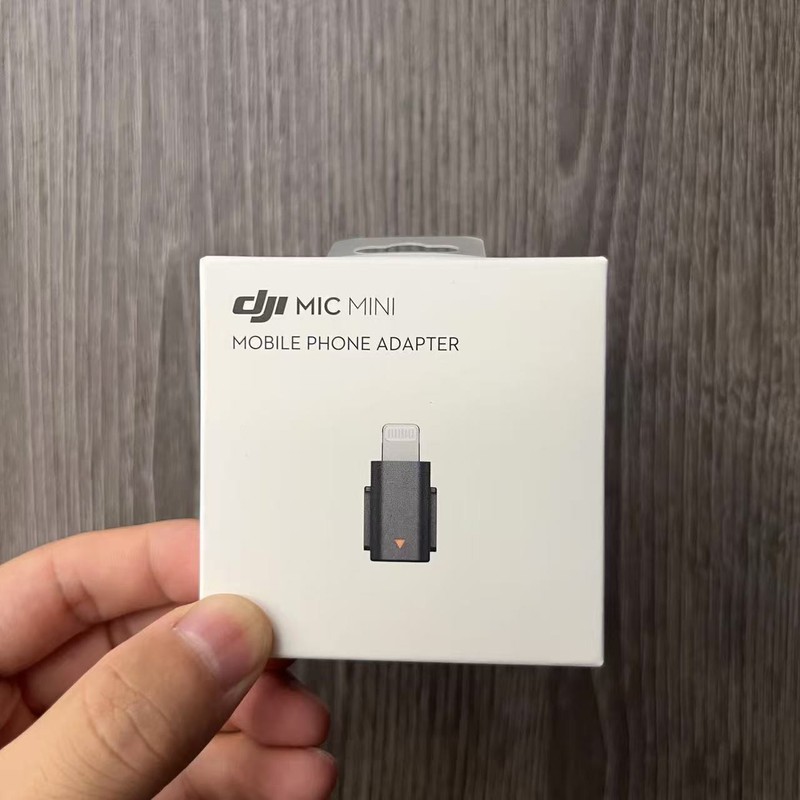 Original DJI Mic Mini Mobile Phone Adapter For iPhone 14 13 12 11 Pro Max XS 8 7 gallery