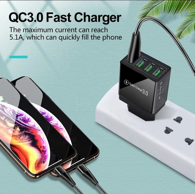Power Bank/Portable Charger Wall Charger/4 Usb Cables/Hard Case/Adapter Kit gallery